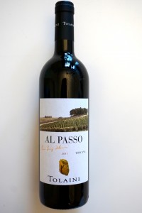 Mitgenommen von Tolaini 2011 "Al Passo" Toscana iGT