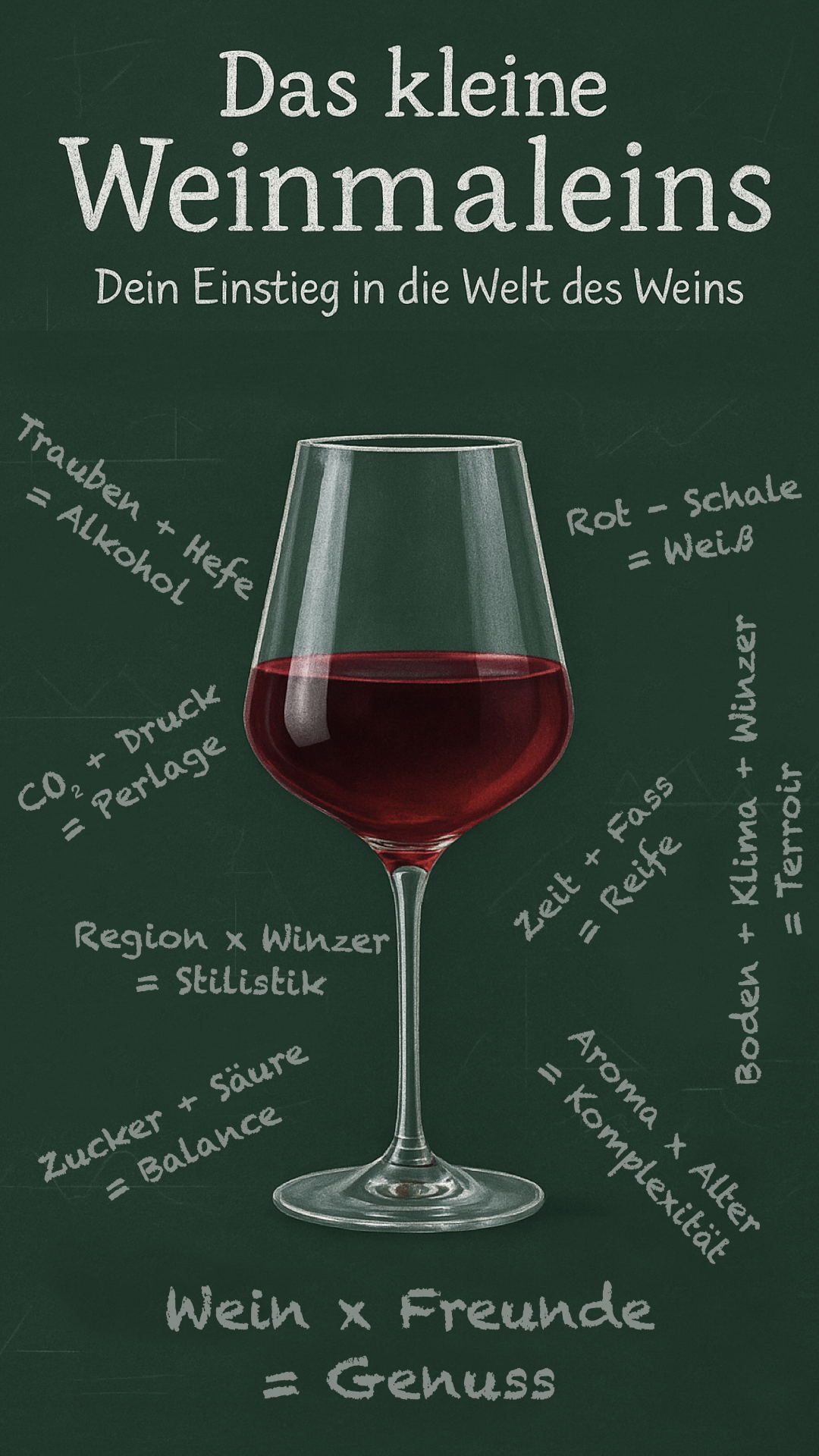 Das kleine Weinmaleins Key Visual