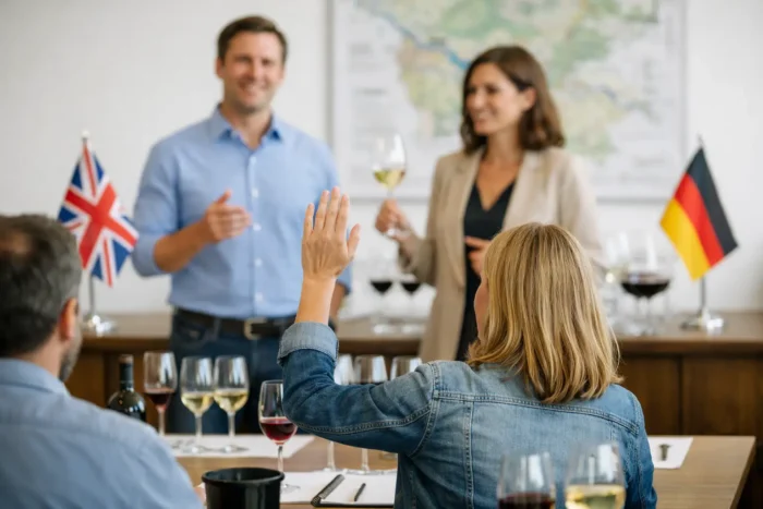 WSET-Kurs auf Englisch in Deutschland
