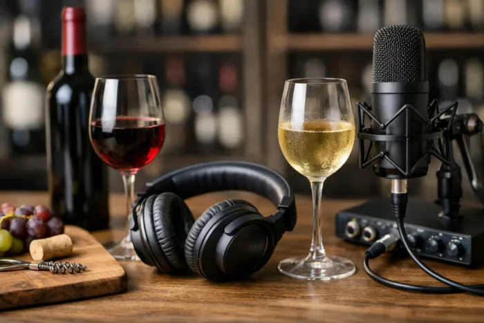 5 Wein-Podcast-Empfehlungen mit Profil