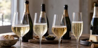 Vergleich von Champagner, Sekt, Crémant und Prosecco