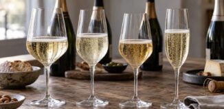Vergleich von Champagner, Sekt, Crémant und Prosecco